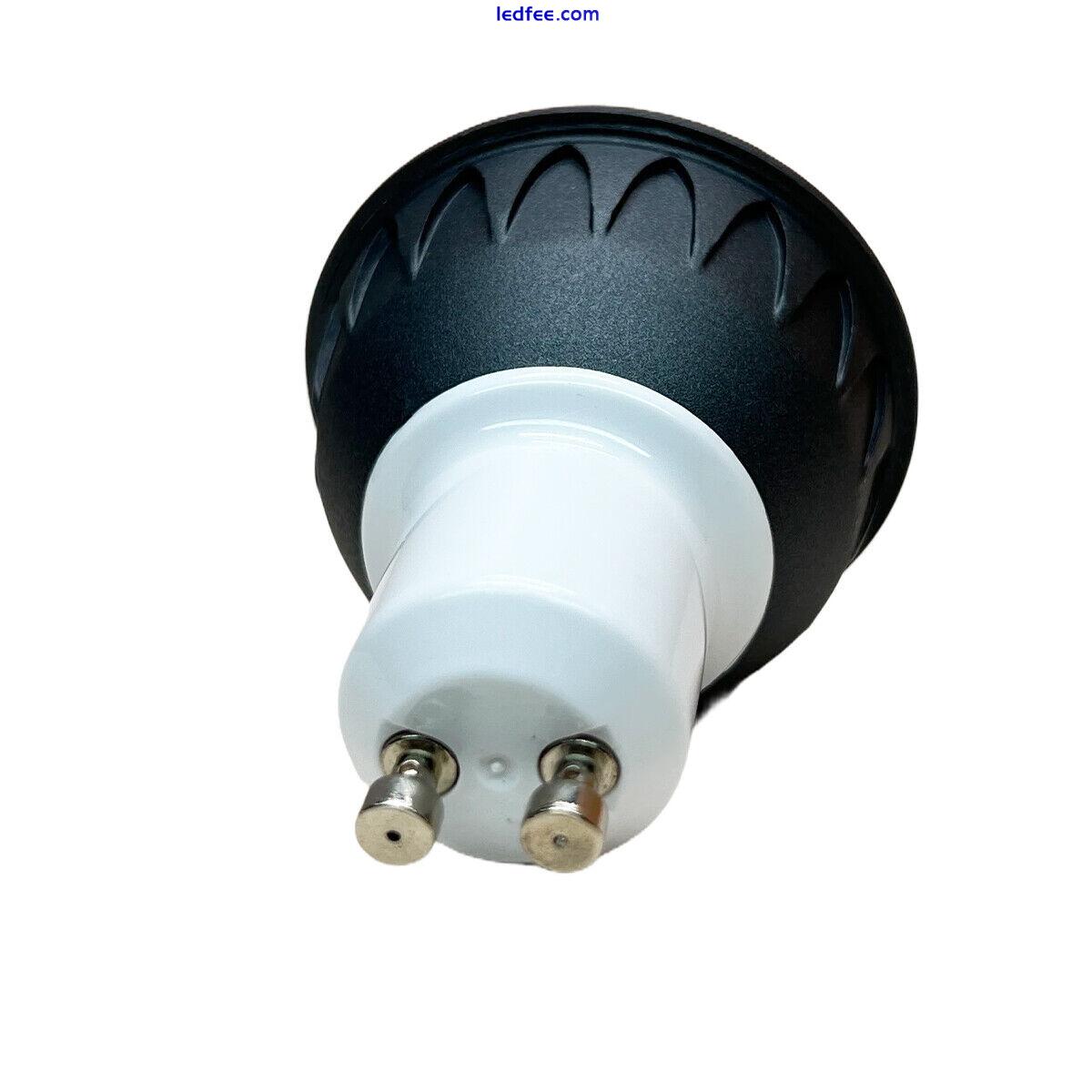 10W GU10 MR16 Dimmable COB LED Spotlight 220V 12V 24V Black Gray Bright Lamps FC 5 