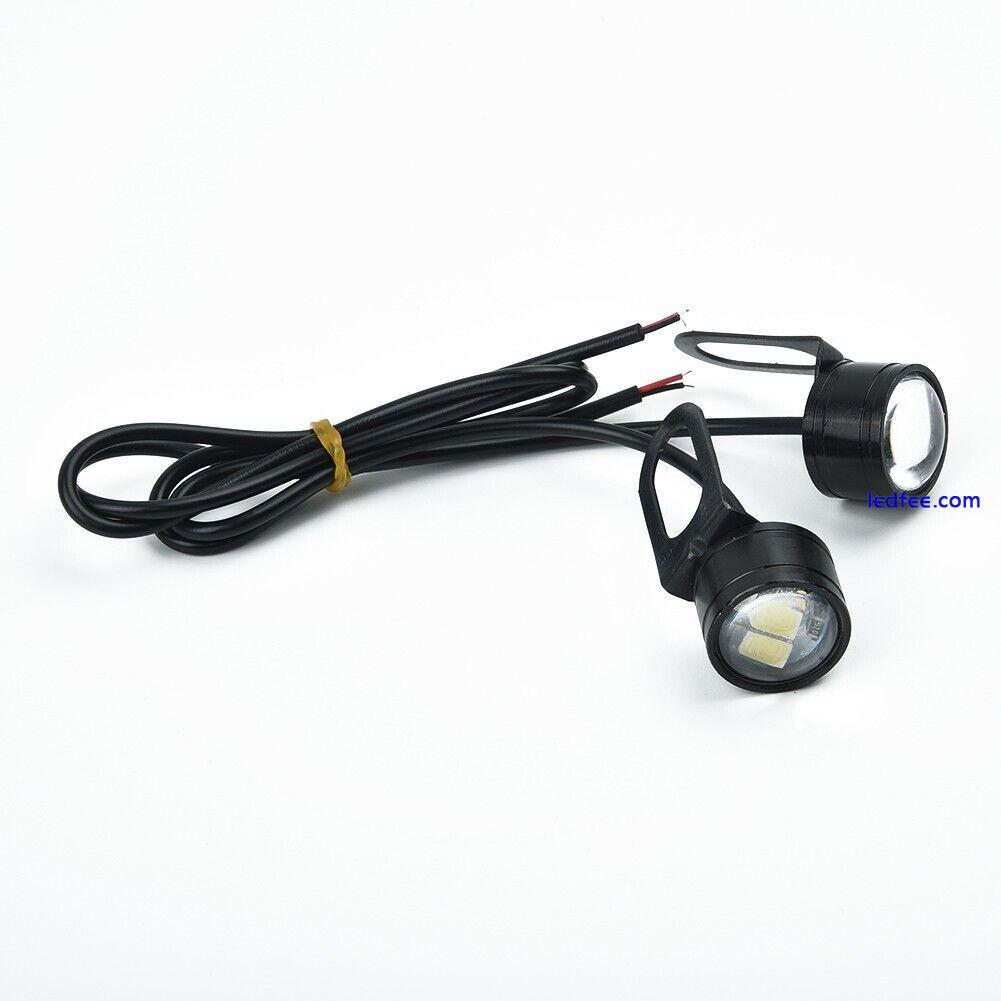 2*/Set-12V Motorcycle LED Lights Spotlight Headlight Driving Light Fog Lamp US 5 