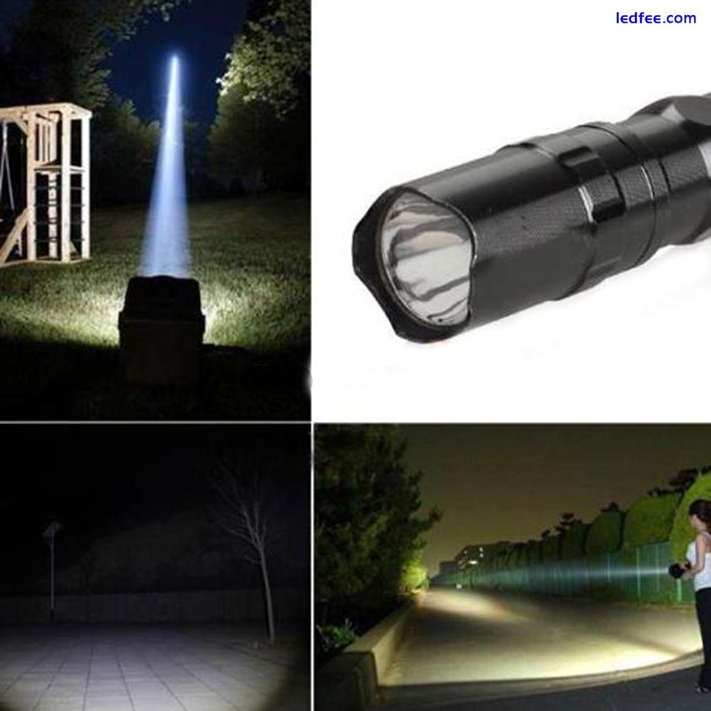 SMALL TORCH | Mini Handheld Powerful LED Tactical Pocket Flashlight Bright UK A+ 4 