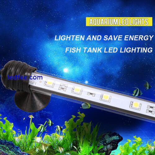 Waterproof Submersible Aquarium 18-48cm LED Light Fish Tank Bar Strip Lights 0 