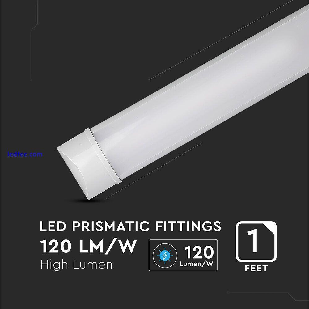 LEDBRITE 5FT 150CM 50W LED Batten Slim Ceiling Lights 4000K White 0 
