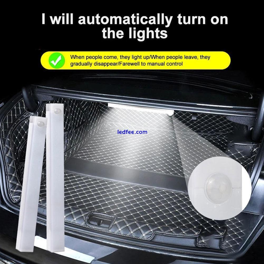 LED Interior Strip Lights Bar Roof Trunk Sensor Light Bar Lamp For Car Van` 2 