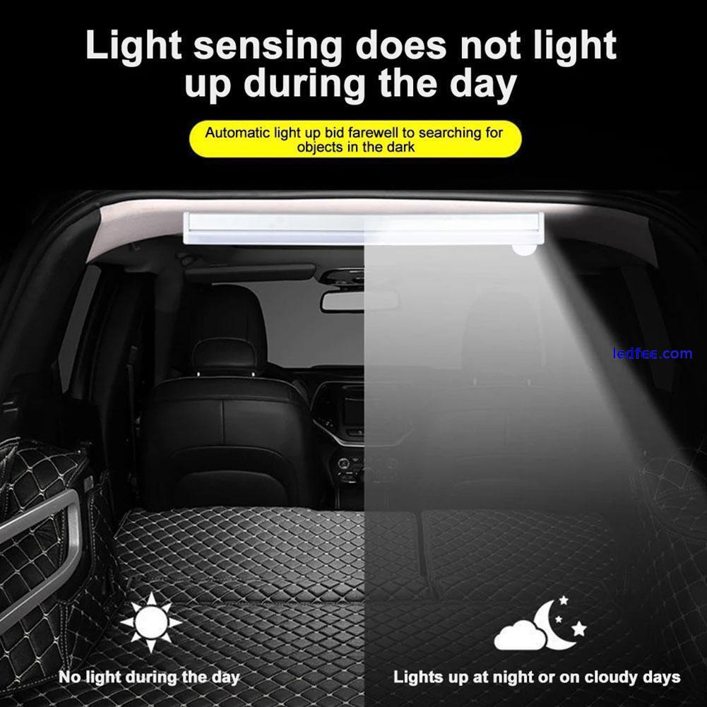 LED Interior Strip Lights Bar Roof Trunk Sensor Light Bar Lamp For Car Van` 1 
