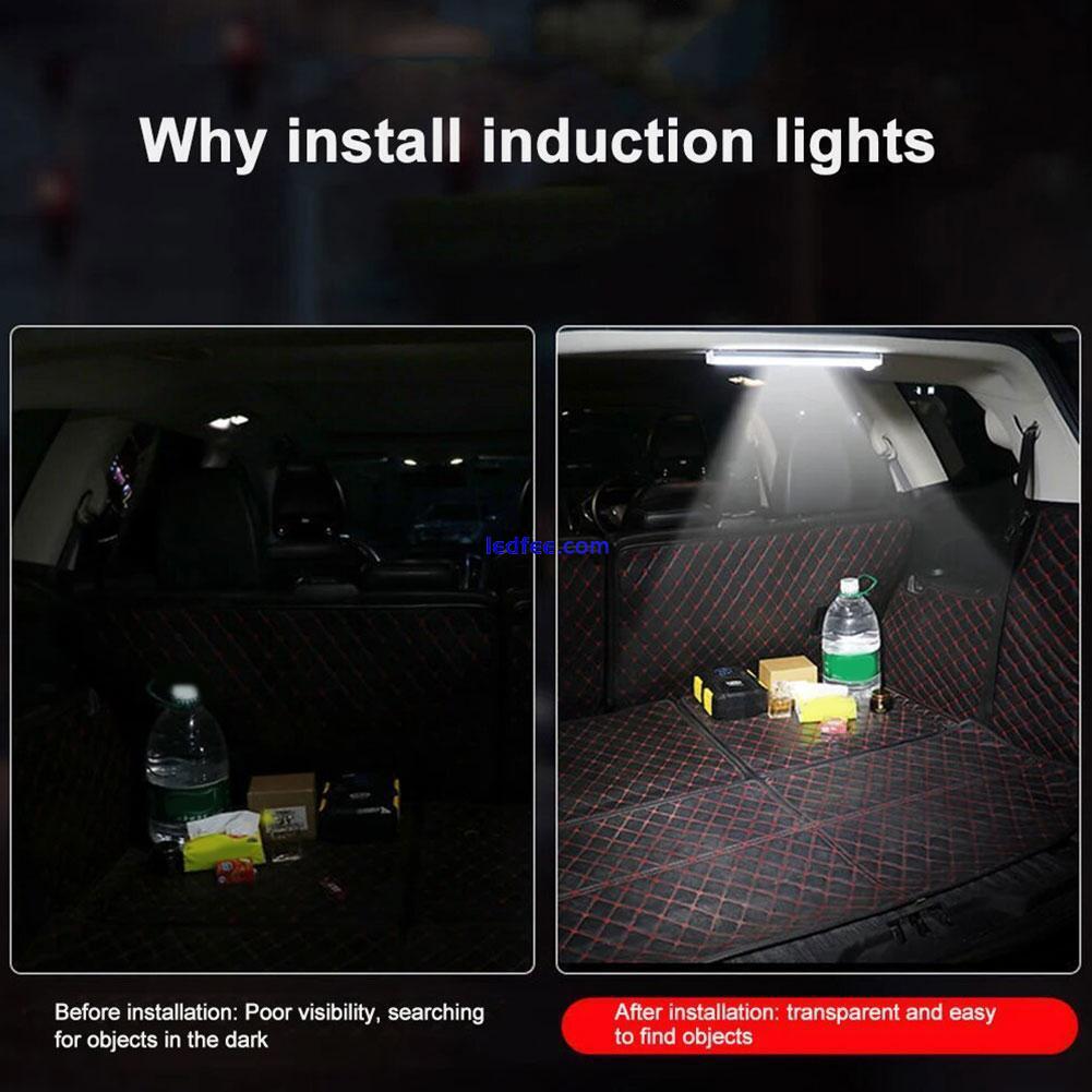 LED Interior Strip Lights Bar Roof Trunk Sensor Light Bar Lamp For Car Van` 4 