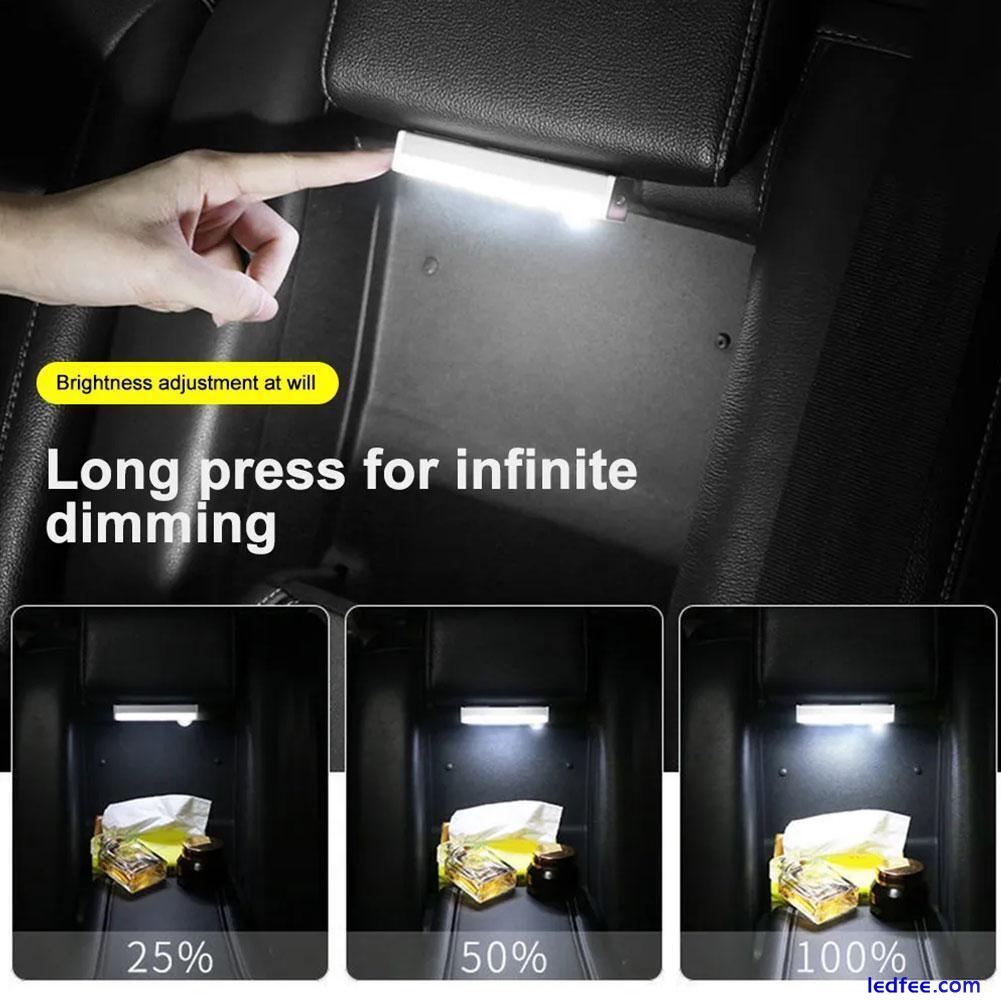 LED Interior Strip Lights Bar Roof Trunk Sensor Light Bar Lamp For Car Van` 3 