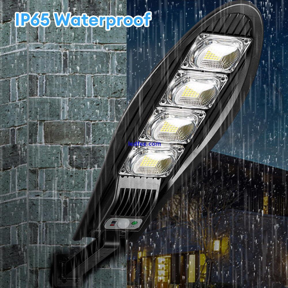 Solar Street Light Outdoor Waterproof LED for Garden Adjustable Angle Solar Lamp 4 