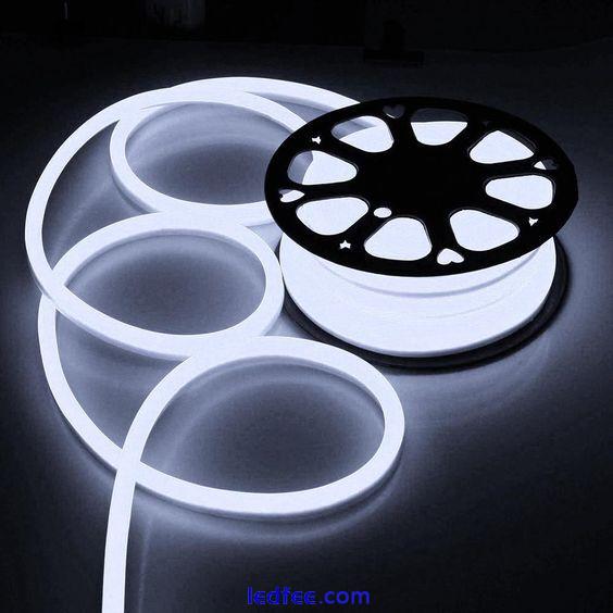 Double Sided LED Neon Flex Rope Strip Light IP67 220V 240V Outdoor Lighting UK 1 