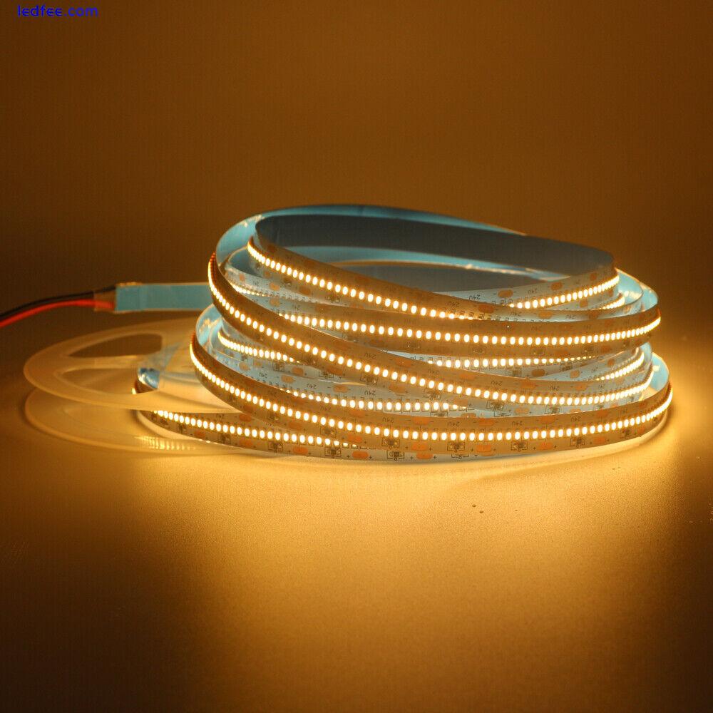 5m CRI 95 High End LED Strip 2216 3000K 4000K 6000K High Brightness Density 4 