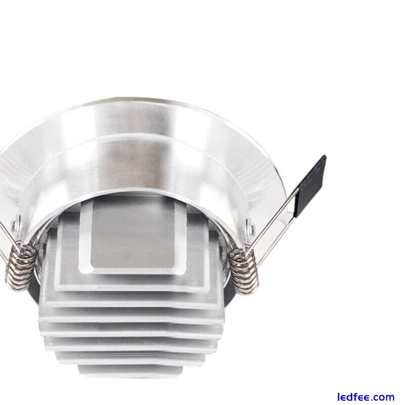 9W Recessed Led Ceiling Down Light Fixture Spotlight Lamp Bulb Warm White 33500K 4 