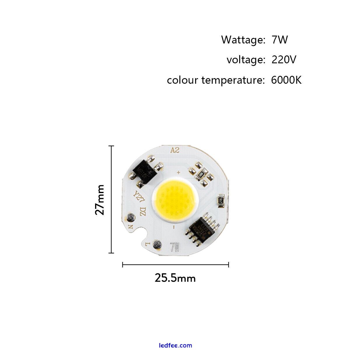 220V 240V LED COB Chip Boards Smart IC for Downlight Bulbs DIY 3W 5W 7W 10W 12W 3 