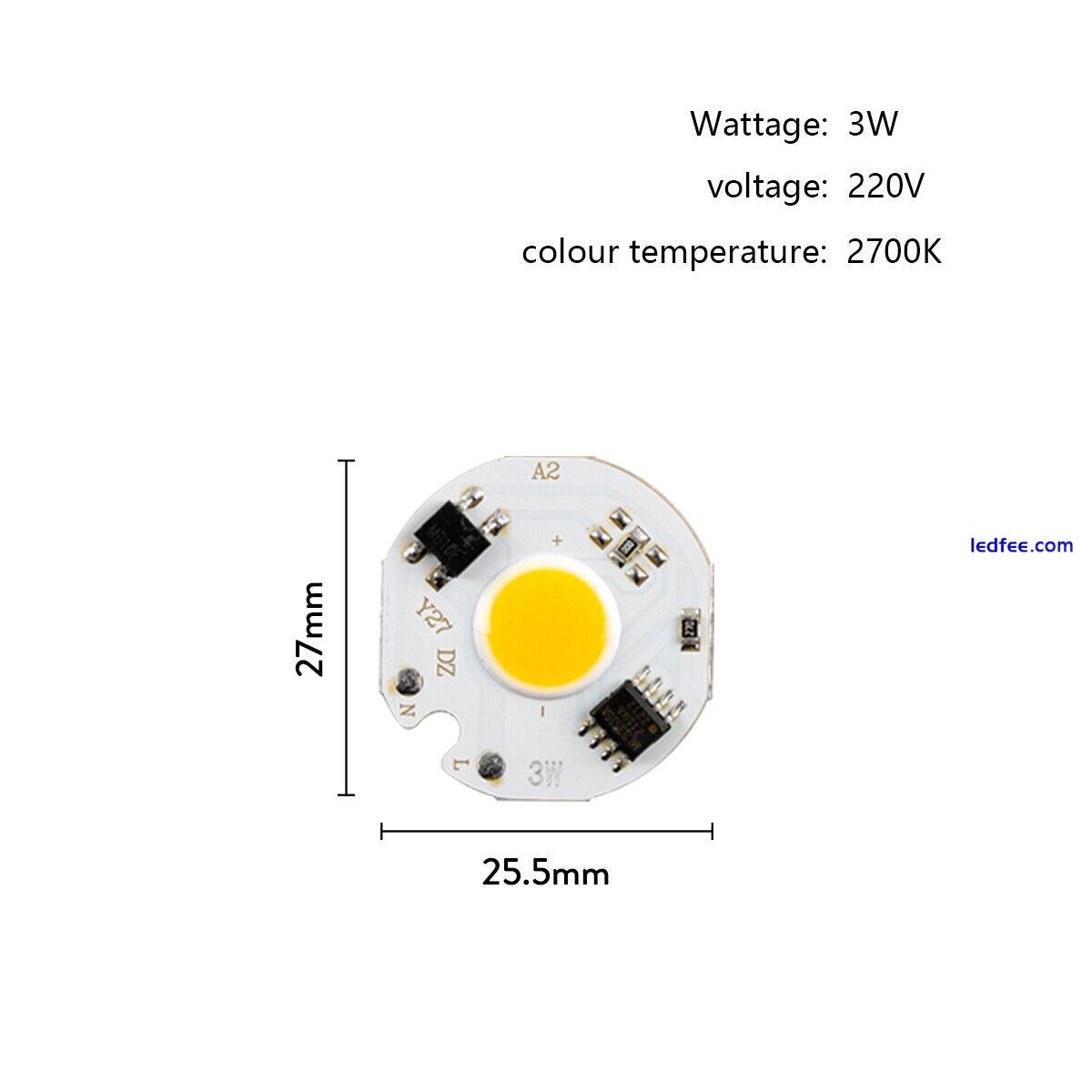 220V 240V LED COB Chip Boards Smart IC for Downlight Bulbs DIY 3W 5W 7W 10W 12W 0 