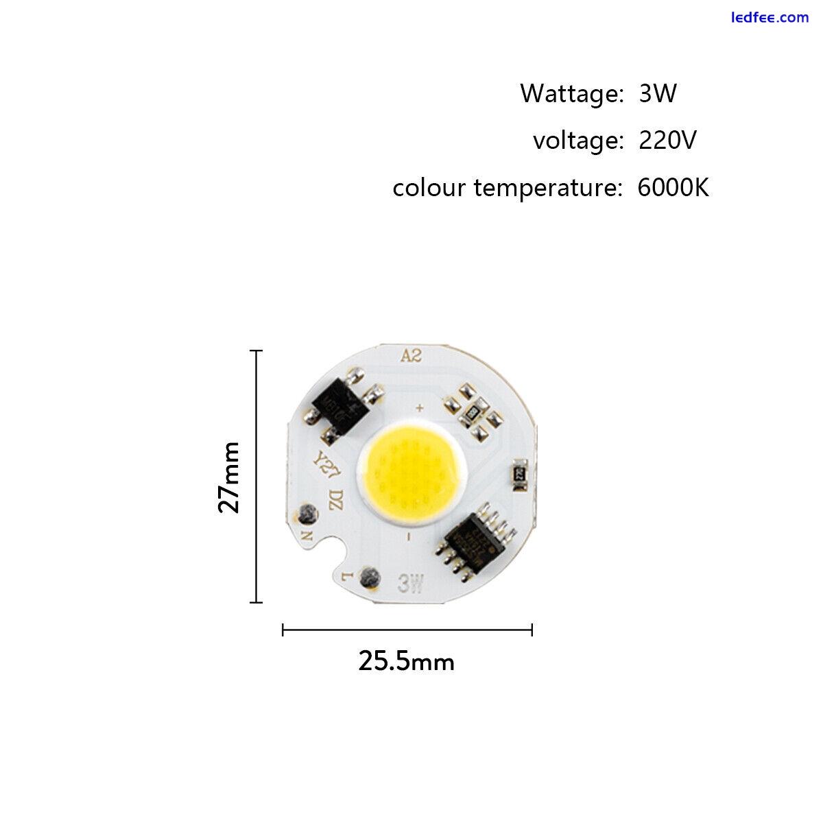 220V 240V LED COB Chip Boards Smart IC for Downlight Bulbs DIY 3W 5W 7W 10W 12W 1 