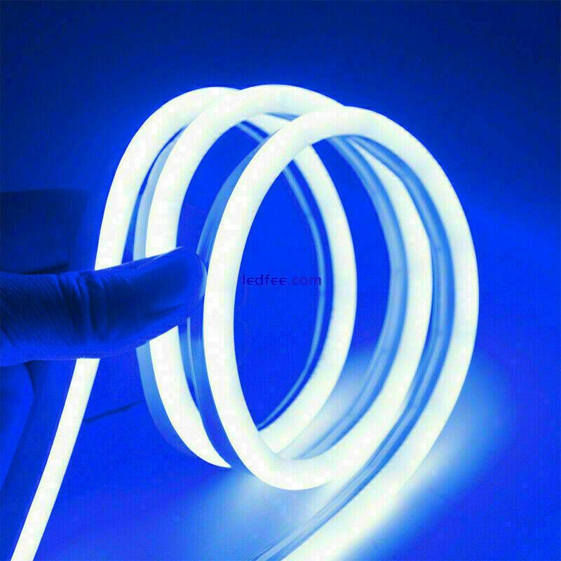 LED Strip Lights Flexible Neon Flex Rope Lights Waterproof Outdoor Lighting 12V 0 