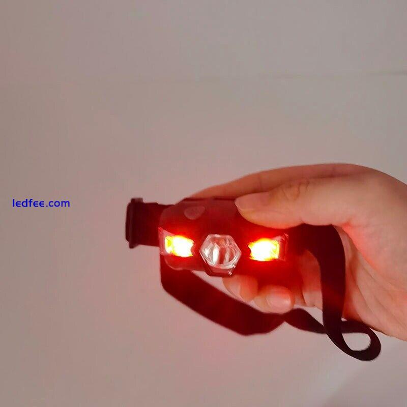 Mini Led AA Headlamp Headlight Frontal Head Light Torch bright 800LM for Camping 2 