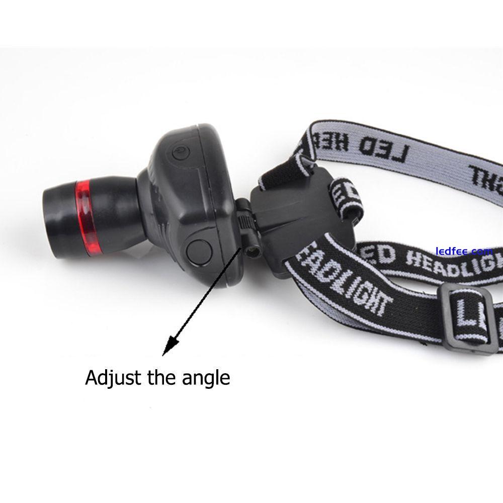 High Power Forehead Torch Cycling Lights Headlight LED Head Lamp Flashlight 5 