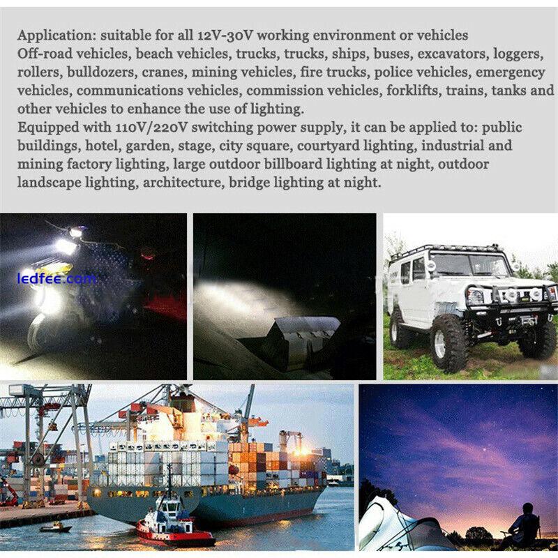 72W LED Work Light Bar Spot Beam Offroad Car Diving Truck SUV 4WD ATV 4 x 4. ZT 3 