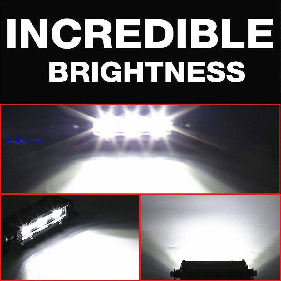 Car LED Work Light Bar 3LED Waterproof Offroad Work Bulb Headlight Fog Light 1 