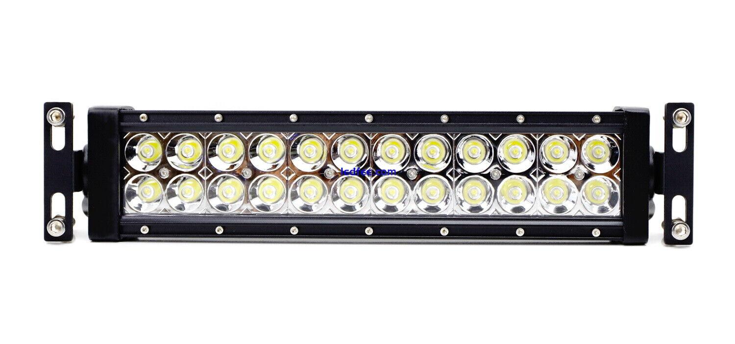 Invisible Behind OEM Grill Mount LED Light Bar Kit w/ Wiring For 17-20 Raptor 2 