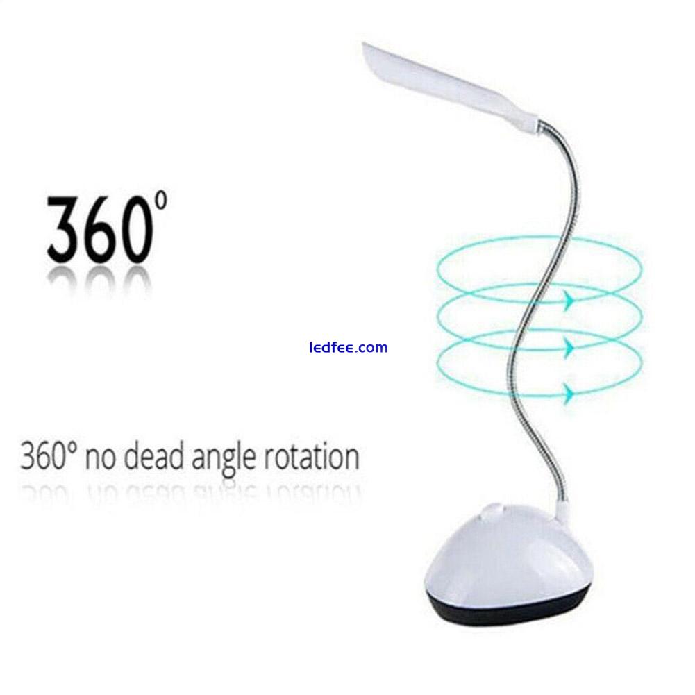 LED Desk Bedside Reading Lamp Adjustable Table Study Light✨/ 1 