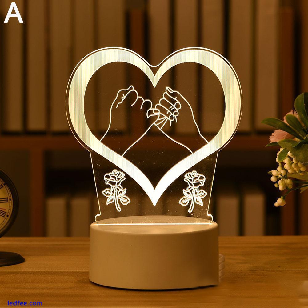 Desk LED USB Night Light Creative Bedroom Bedside Table gift creative Lamp L5J7 1 