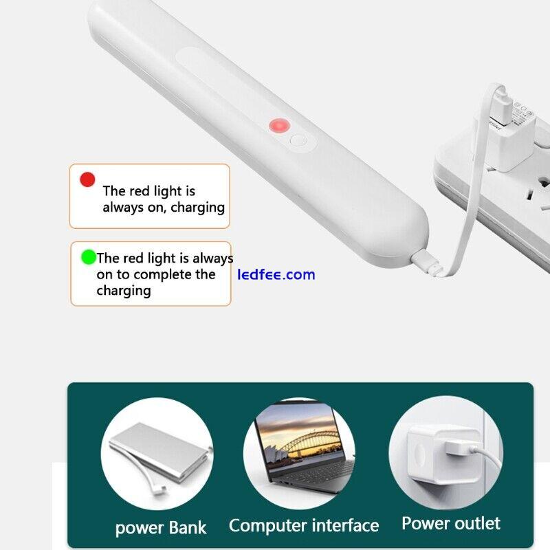 LED Desk Lamp for Touch Closet Wardrobe Cupboard USB Charging Night Light 3 
