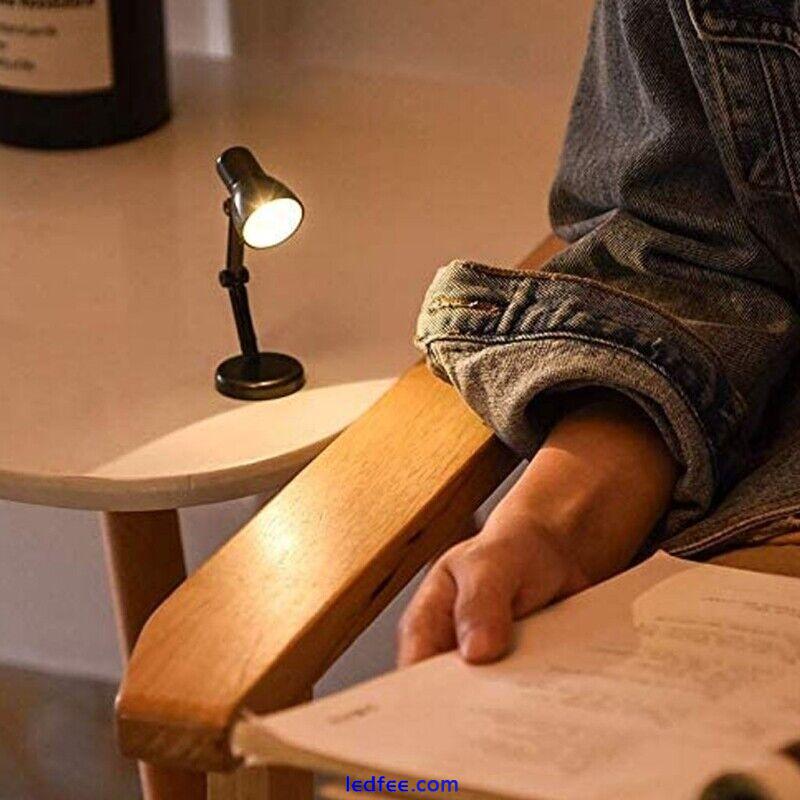 Mini Reading LED Table Light Foldable Miniature Architect Desk Lamp 2 