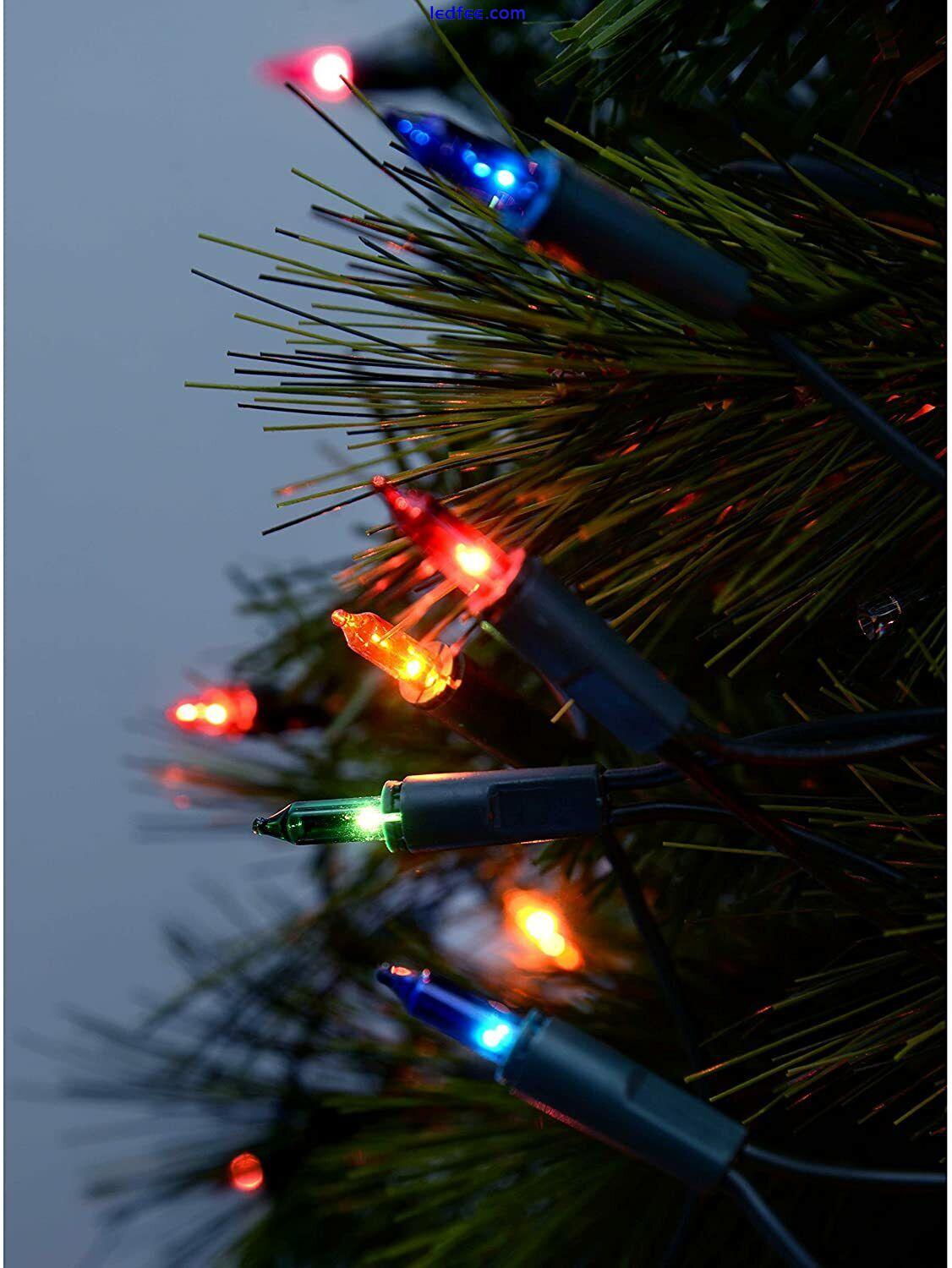 Fairy String Lights Multi Colour Christmas Tree Decoration 40-Piece 5 m UK 1 