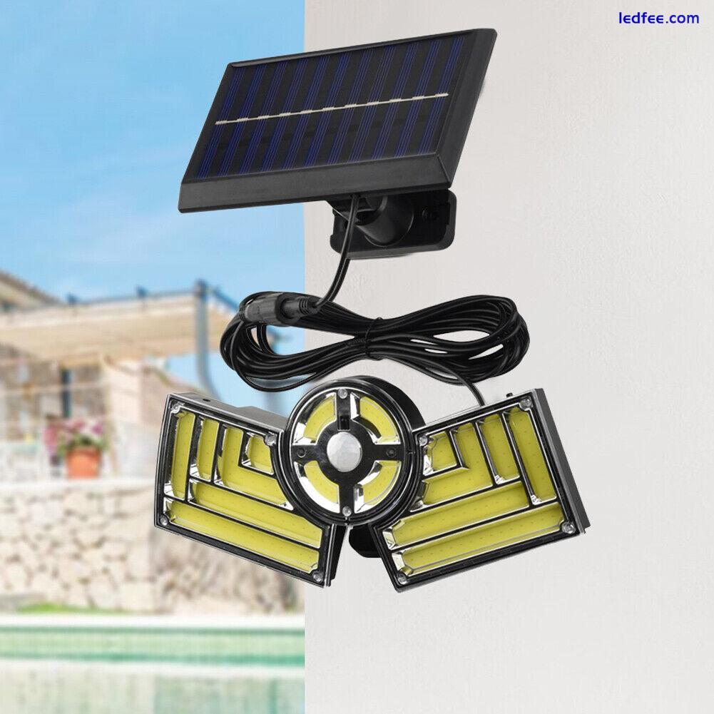 Adjustable LED Outdoor Lighting Solar Street Light 220mAh/48W for Courtyard Park 3 