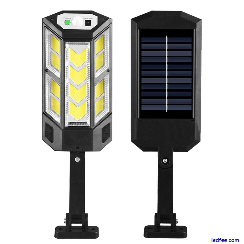 990000LM LED Solar Street Light Commercial Outdoor Dusk To Dawn Road Wall Lamp 0 