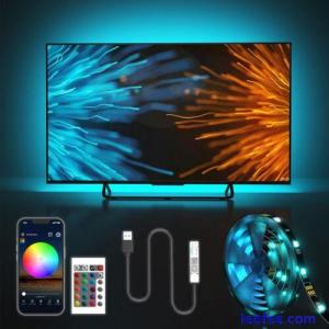 5050 TV Led Backlight RGB Led Strip Light 1-5 Meter Bluetooth APP Control USB TV