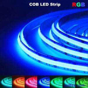 High Density Flexible rgb COB LED Strip Lights Tape Rope Cabinet Kitchen Light