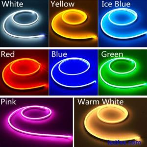 5/12/24V 2835 Flexible LED Strip LIGHT Waterproof Neon Lights Silicone Tube LAMP