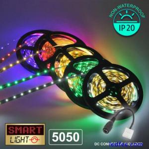 Dimmable LED Strip Lights Tape XMAS Cabinet Kitchen Lighting 12V 5050 1M/5M/10M