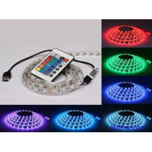 1-5M LED Strip Lights RGB Colour Changing Tape Cabinet Kitchen USB TV Lighting