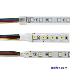 5m RGB+CCT LED Strip lamp 5050 CW+RGB+WW RGBW RGBWW Tape Cabinet Kitchen Light 