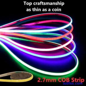 2.7mm Cob LED Strip Dimmable 1...