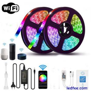 12V WIFI RGB RGBW/WW Led Strip 5050 Light Magic Home for Alexa Google tape lamp