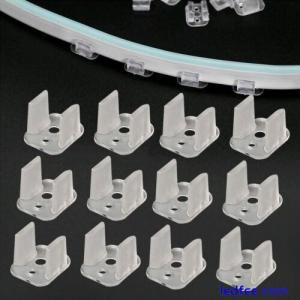 50Pcs LED Strip Clip Connector for Fixing 2835  Neon Light Plastic Buckle Ribbon