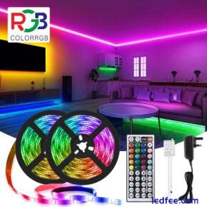 30M 20M 15M LED Strip Lights RGB Colour Changing Tape Bluetooth Cabinet Lighting