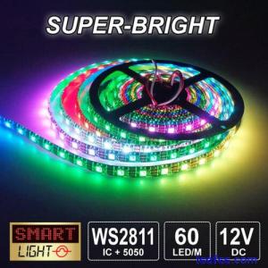 1M/5M WS2811 Dream Colour Addressable LED Strip *12V*30/60 LED/m*FAST SHIPPING*