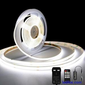 TTWAY COB LED Strip Lights 6000K Daylight White, 10m Dimmable LED Strip Kit