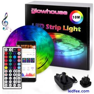 LED Strip Lights Colour Changing 5050 RGB Tape 10 Metre Bluetooth Tape