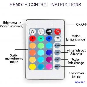 USB LED Strip Lights 5050 RGB Light Colour Changing Tape Cabinet TV 1-5M 