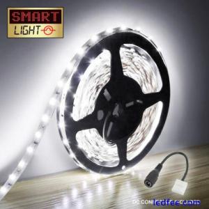 12V White 5M 300 LED Light Strip Tape XMAS Cabinet Kitchen Lighting WATERPROOF