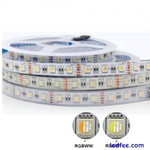RGBW RGBWW 4in1 5050 Led Flexible Tape Strip Light 12V 24V 60leds 96Led/m 0.5-5m
