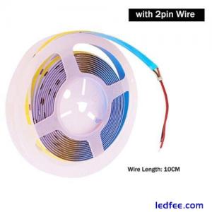 5V Flexible COB LED Strip 320Leds/m Ribbon Tape USB Power Strip Lamp with Remote