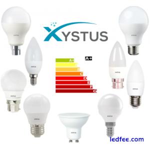 LED 6W 10W 15W BC B22 ES E27 GLS Light Bulbs Warm Cool White A+ Lighting
