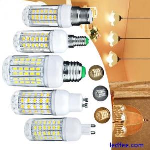 LED Corn Light Bulb E27 E14 B22 G9 220V 12V 24V 5730 SMD White Lamps RML209 UK
