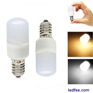 Mini E14 LED Light Bulb 1.5W SMD T22 White Lamps For Refrigerator Freezer 220V