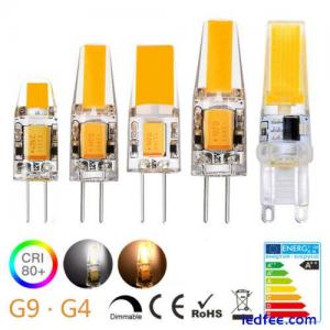 G4 G9 LED Light Bulb 3W 5W 6W 9W COB Dimmable Lamp AC 12V 240V Cool / Warm White